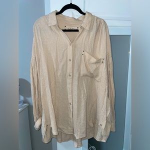 FREE PEOPLE lounge shirt